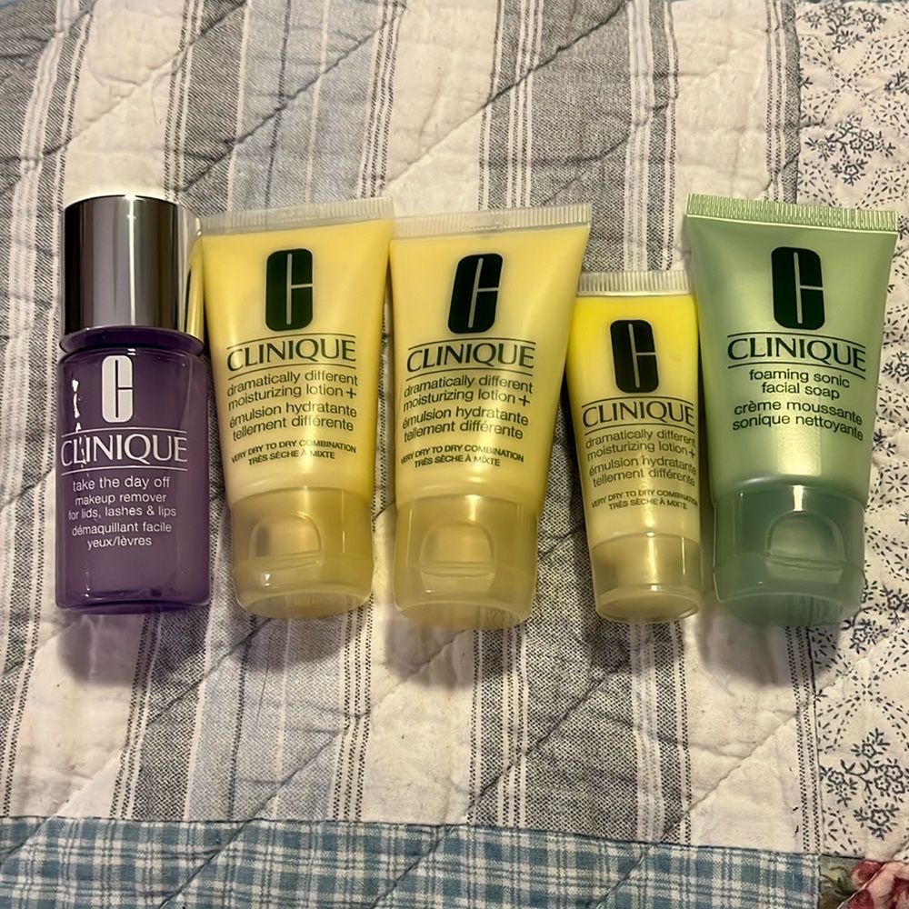 Clinique samples various
